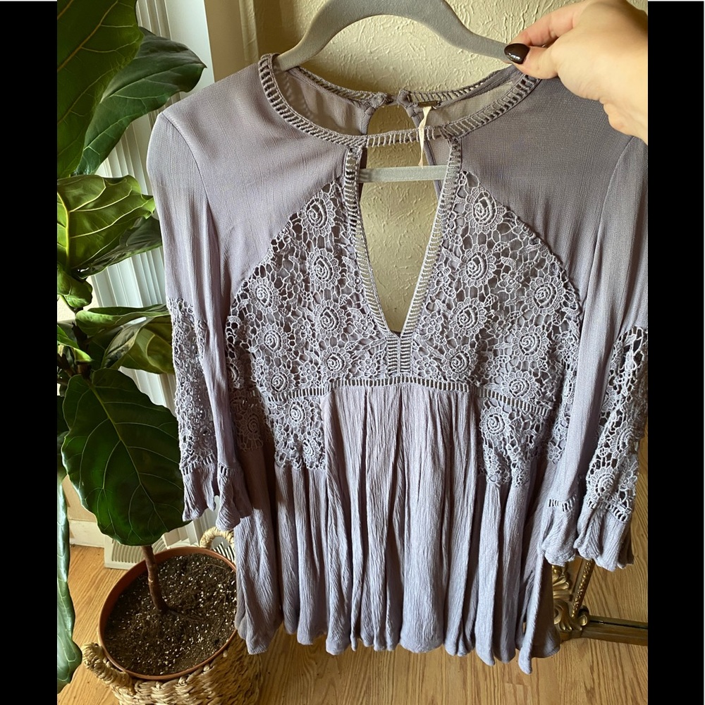 Free People Lavender Tunic Dress ✨